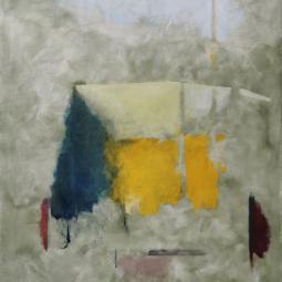 Champ 2, 2020, Huile sur toile, 146x114cm