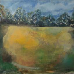 Le grandchamp2, 2020, huile sur toile, 114x162cm