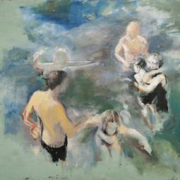 Douville 1, 2019, huile sur toile, 54x65cm