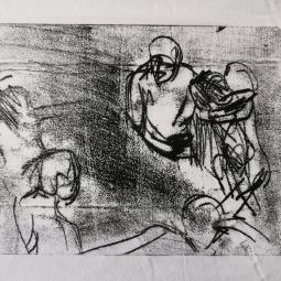 Monotype 2, 2020,20x25 cm